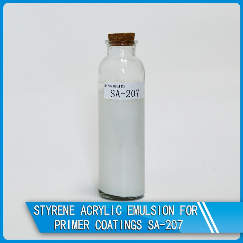 Styreen-acrylemulsie voor primercoatings SA-207
