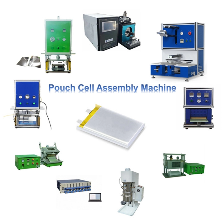 Pouch Cell Lab Research Assemblagemachinelijn voor Pouch Cell Manufacturing
