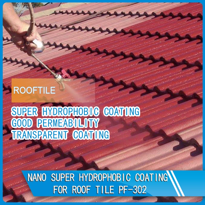 Nano Super Hydrophobic Coating voor beton / dakpan / steen / hout enz. PF-302