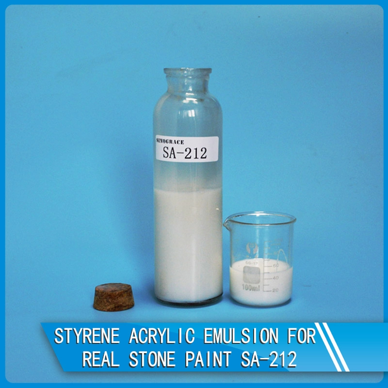 Styreen-acrylemulsie voor echte steenverf SA-212