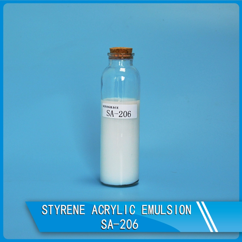 Styreen acryl emulsie SA-206