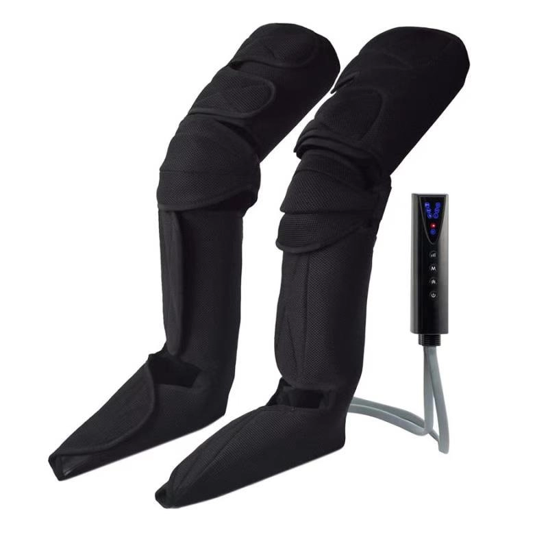 Luchtcompressie voet-, kuit-, knie- en beenmassageapparaat met verwarming