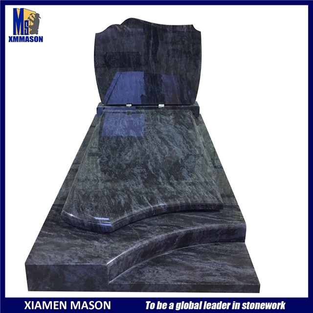 Frankrijk Standard Tombstone Granite Mass Blue