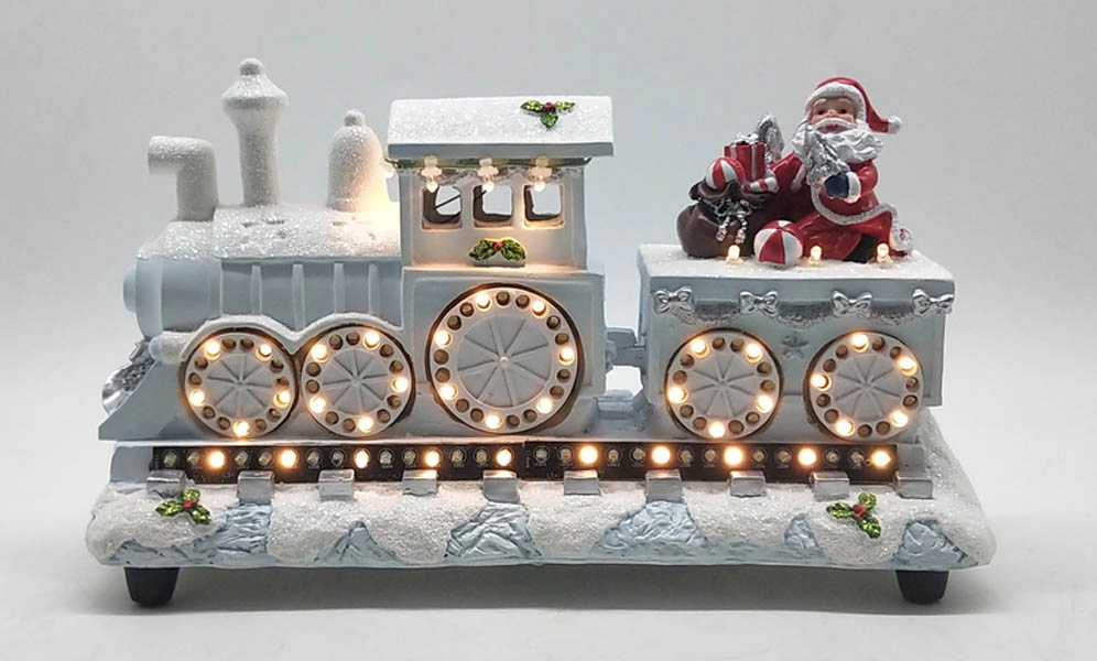LED Santa's Express met warmwitte looplichten