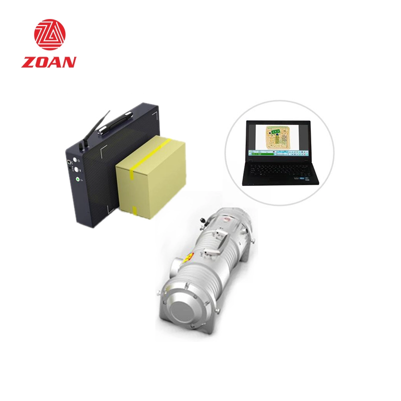 Volledig digitale draagbare x-ray bagagescanner Handtasscanner ZA4030BX