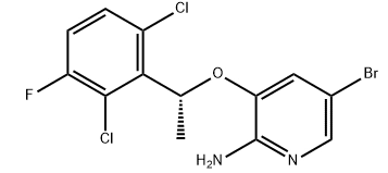 (R)-5-broom-3-(1-(2,6-dichloor-3-fluorfenyl)ethoxy)pyridine-2-amine