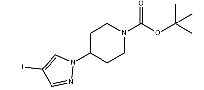 1-Piperidinecarbonzuur, 4-(4-jood-1H-pyrazol-1-yl)-, 1,1-dimethylethylester