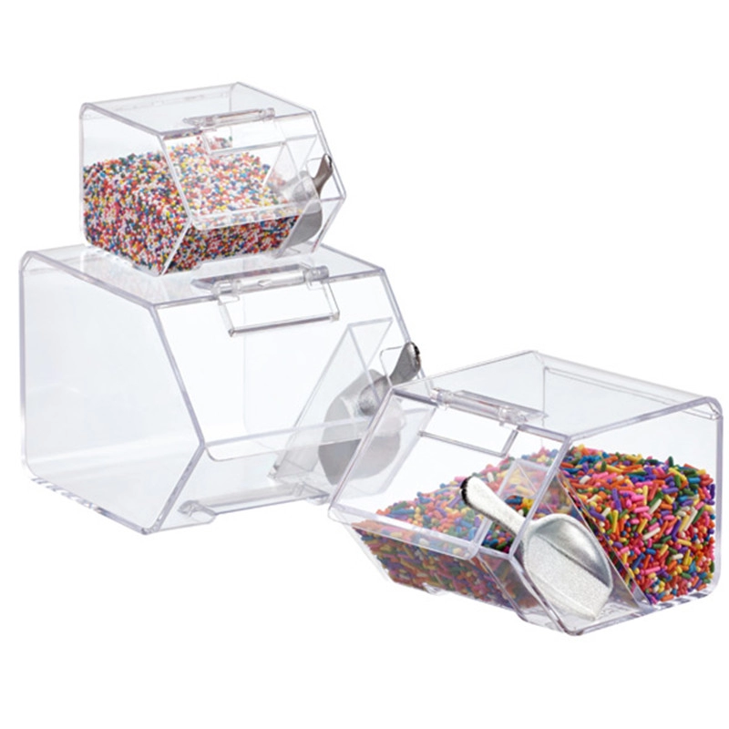 Candy Tin Acryl Candy Box voor Gift Factory Direct Sale