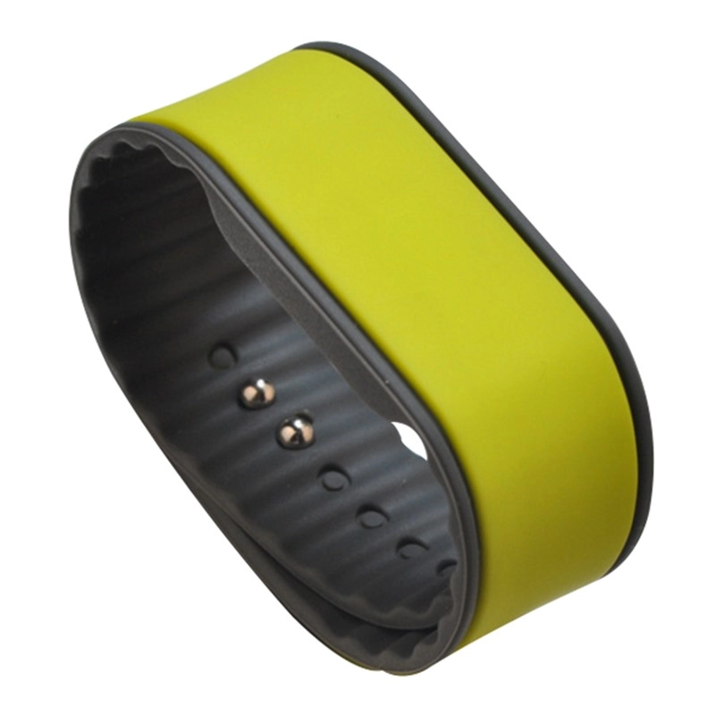 Dubbele kleur RFID siliconen polsband voor fitnessclub
