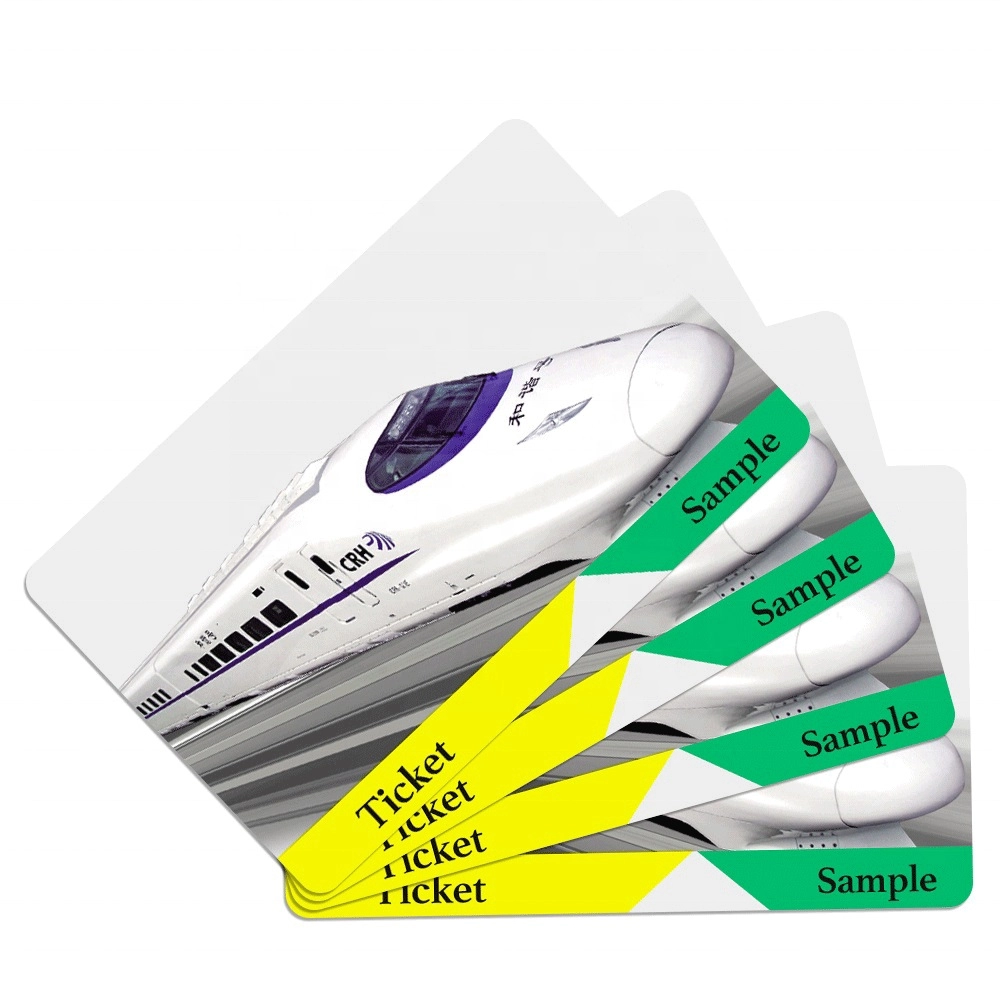RFID-papieren metrokaartjes met Mifare Ultralight-chip voor openbaar vervoer