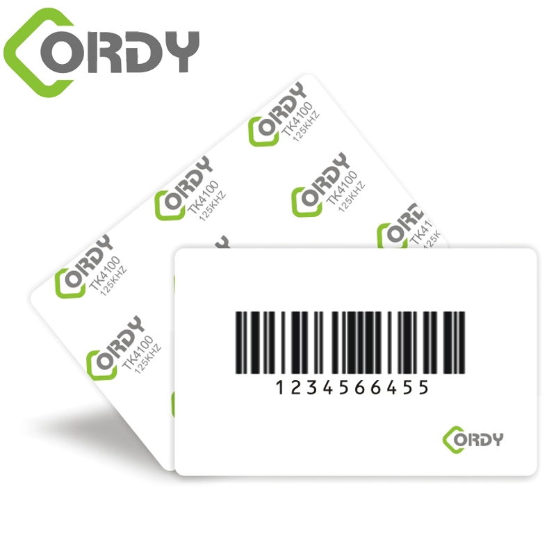 RFID-barcodekaart met dubbele kaart