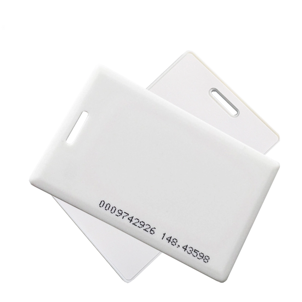 RFID ABS Clamshell-kaart Dikke kaart met EM4305 voor toegang