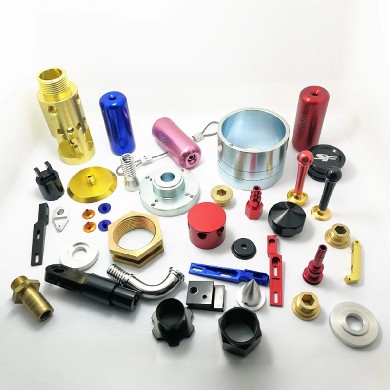 OEM-service voor CNC-bewerking van geanodiseerde kleurrijke aluminium accessoires;