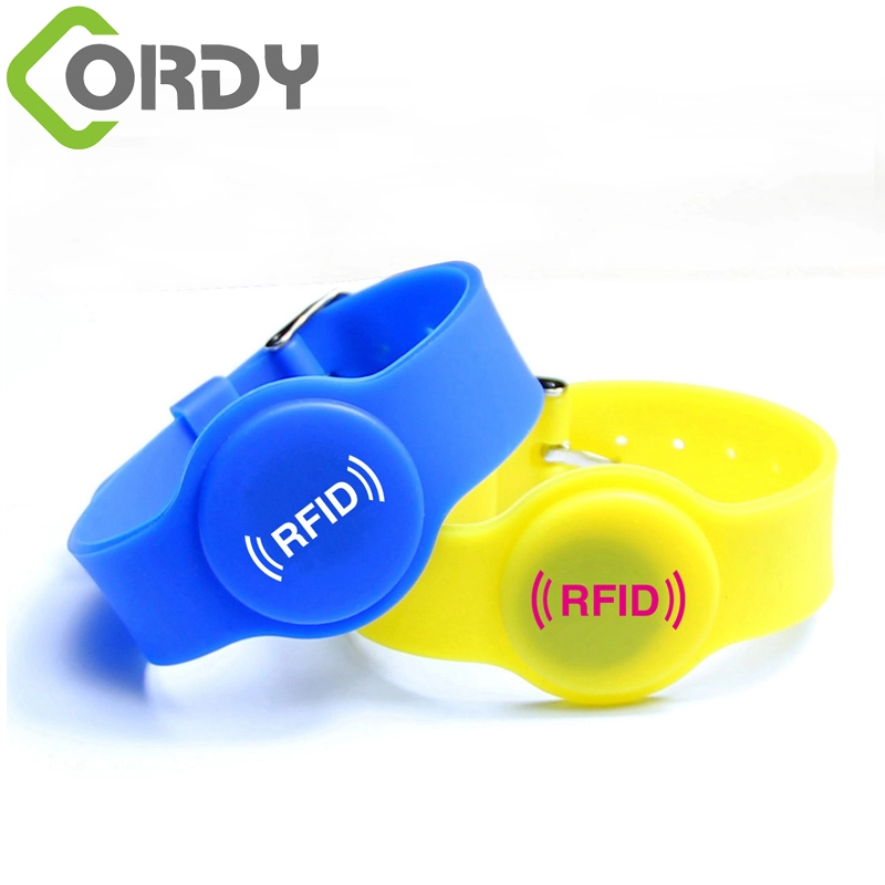 13,56 MHz HF siliconen RFID-polsbandje rfid-armband voor zwembaden