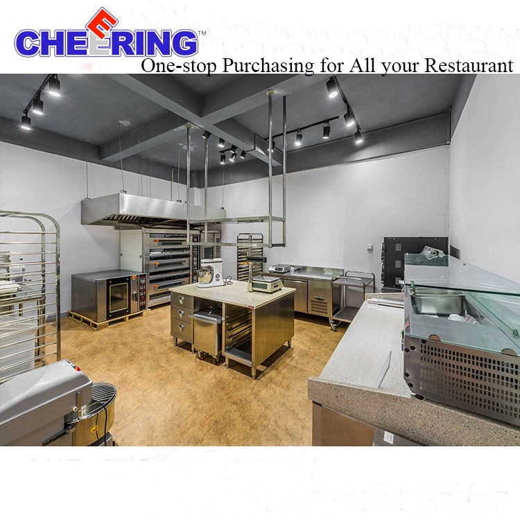 Commerciële restaurantuitrusting voor de hele dag Industriële keukenuitrusting voor zwaar gebruik