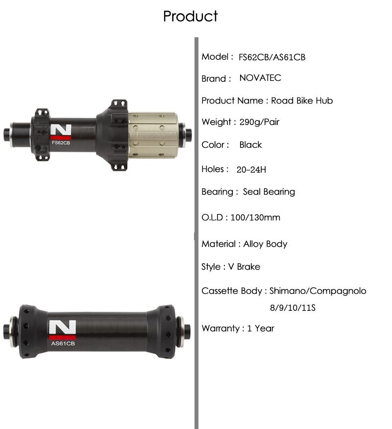 Novatec Naven AS61CB/ FS62CB