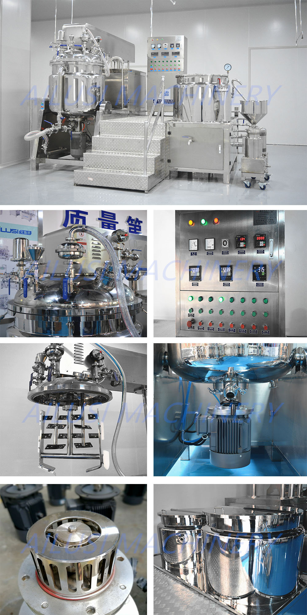 Zalf Crème Productie Crème Mengmachine