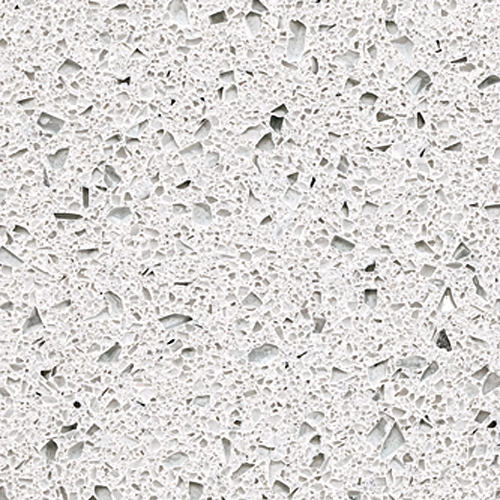 PX0027-Silver Crystal White Engineered Marble Stone Slab Leverancier: