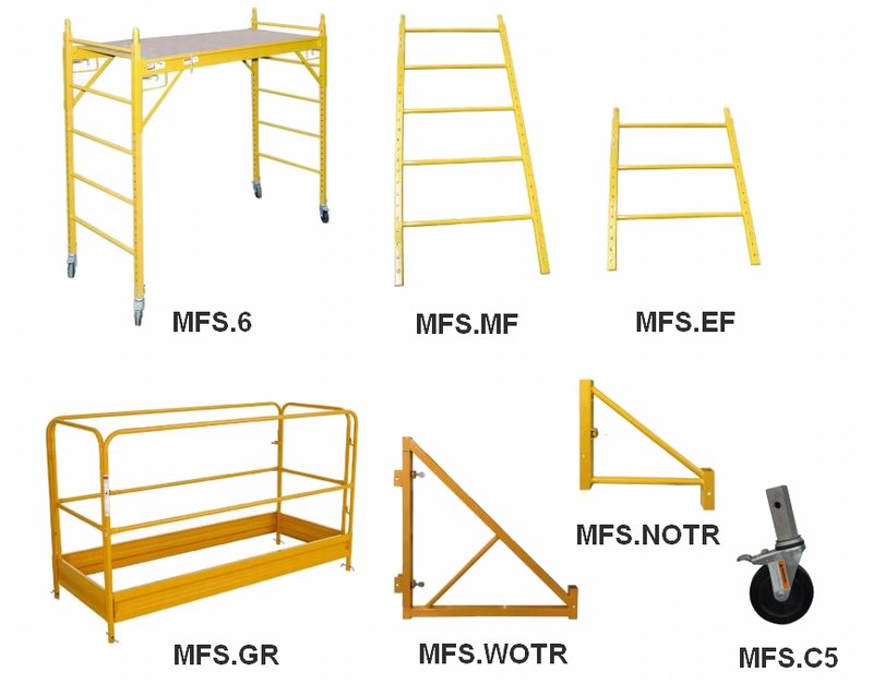 Baker Steiger, Multifunctionele Steigercomponenten