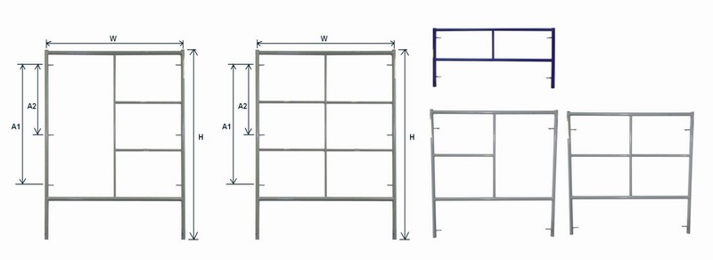 Metselwerkframe met valslot