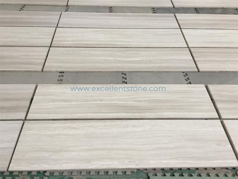 White Wooden Vein Marble