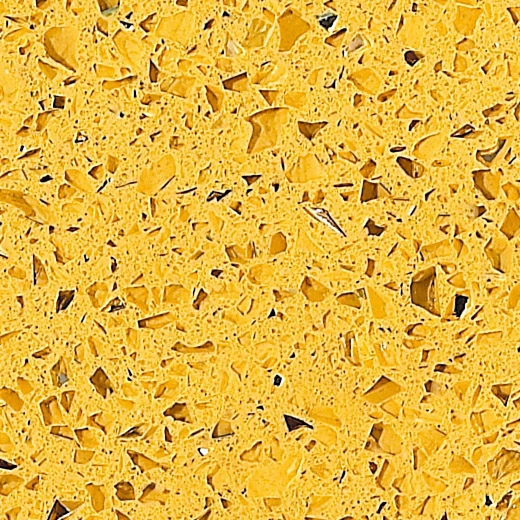 OP1802 Stellaire gele kleur kunstmatig kwarts voor keukenkastblad
