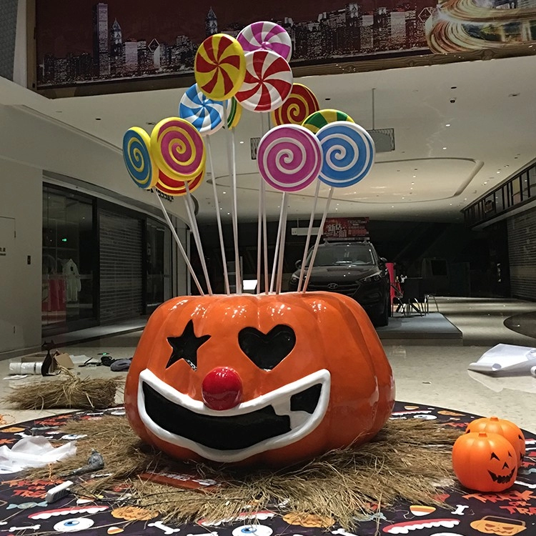Halloween winkelcentrum DP pompoen rekwisieten decoratie