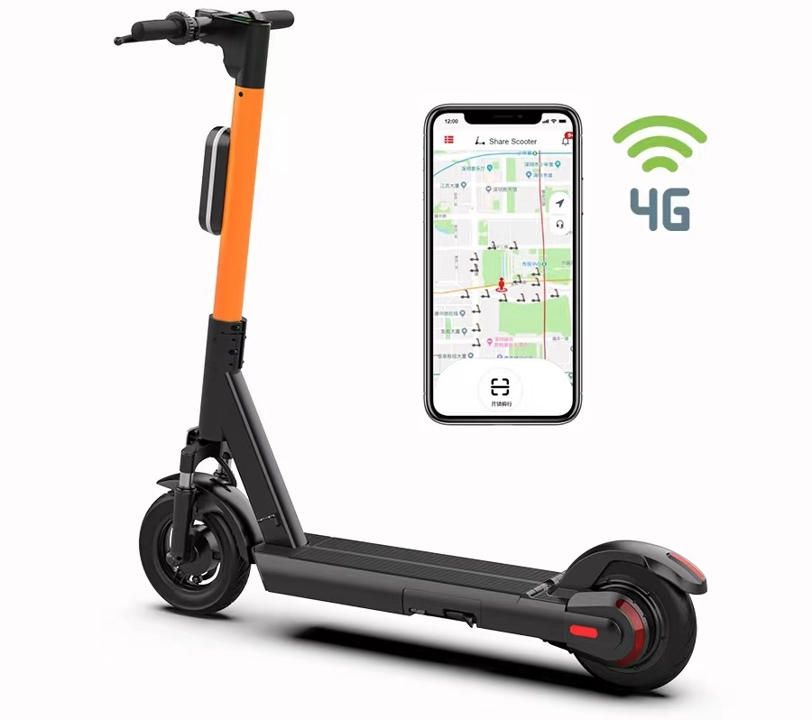 GPS-elektrische scooter voor woon-werkverkeer - 10" luchtgevulde banden voor volwassenen
