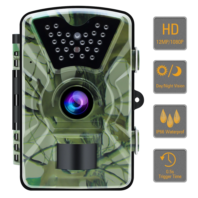 Trailcamera's No Glow Night-versie voor instapniveau