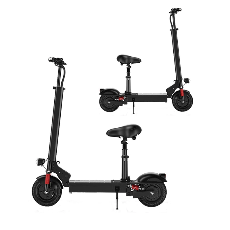 Opvouwbare zelfbalancerende E-scooter met stoel