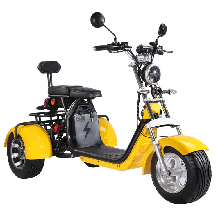 2000w krachtige golf driewieler scooter Citycoco motorfiets 3 wiel