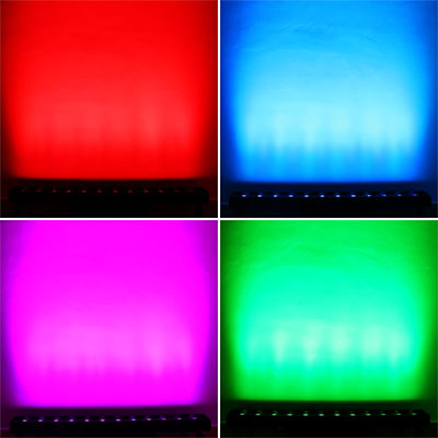Verlichtingseffect voor 12x12W RGBAL LED Par Light