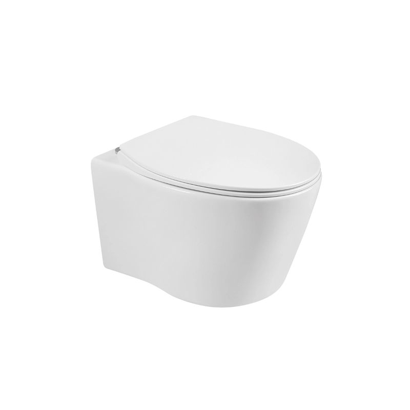 Modern design wit rond keramisch hangend toilet