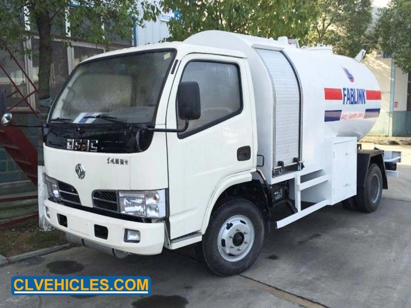 Dongfeng 5500 liter propaanopslagtankwagen