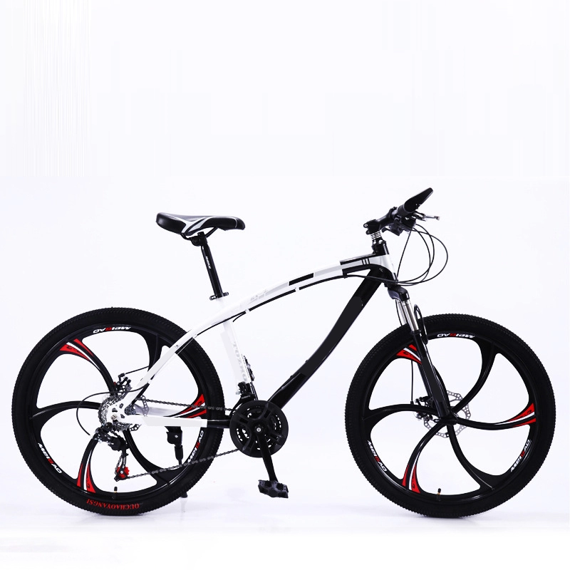 Hoog koolstofstaal 24 26 inch 21 versnellingen Hoge snelheidsband Mountainbike fiets