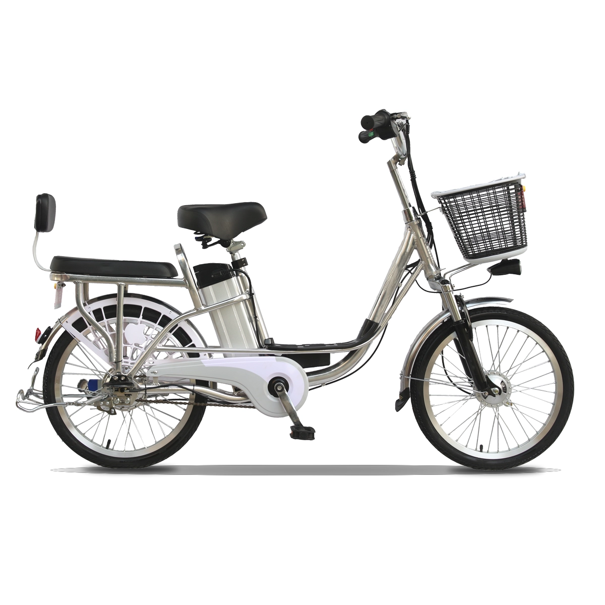 350w elektrische voedselbezorgingscyclus Cargo City Road E-fietsen Ebike-fietsen