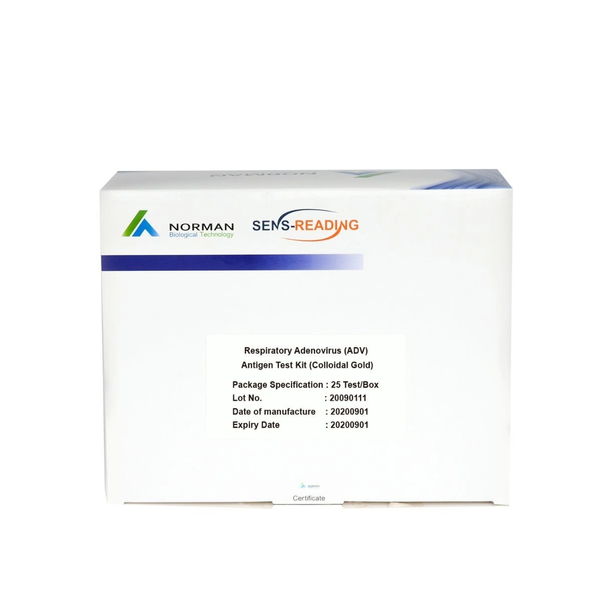Respiratoire adenovirus (ADV) antigeentestkit