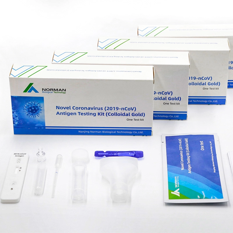 Nieuw Coronavirus (2019-nCoV) Antigeen Test Kit (Colloïdaal Goud)