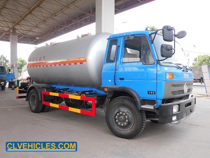 Dongfeng 10000 liter lpg-vrachtwagen