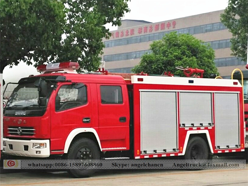 Mini Watertank Brandweerwagen 4 m3 Dongfeng