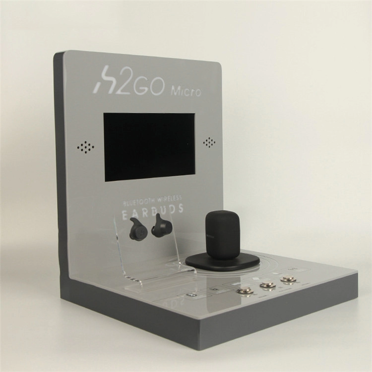 LCD oortelefoon display rack fabriek aangepast acryl Bluetooth oortelefoon display rack;