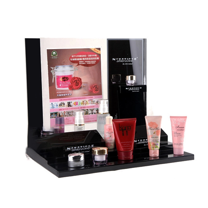 Aangepaste acryl displaystandaard, cosmetica displaystandaard, cosmetica display teller