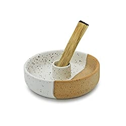 Handgemaakte keramische wierookstokjeshouder voor Palo Santo Sticks