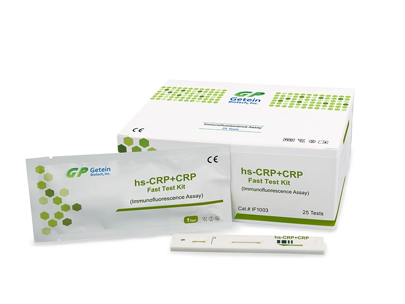 hs-CRP+CRP snelle testkit (immunofluorescentietest)