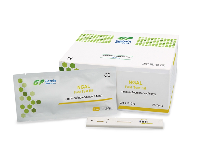 NGAL snelle testkit (immunofluorescentietest)
