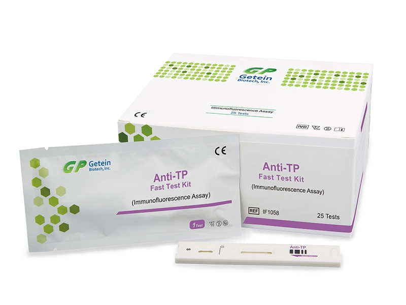 Anti-TP snelle testkit (immunofluorescentietest)