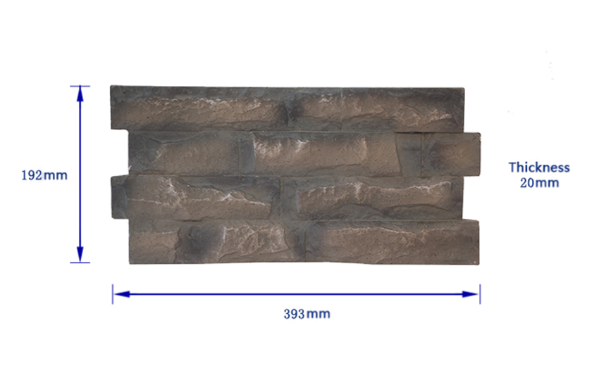 bar-type faux wall panel