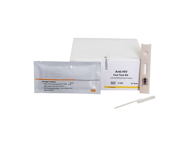 Anti-HIV Fast Test Kit (Immunofluorescentie Assay)