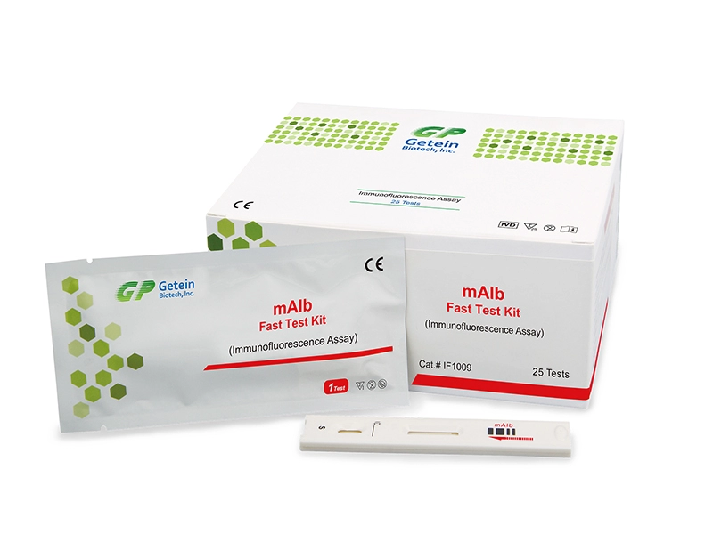 mAlb Fast Test Kit (Immunofluorescentie Assay)