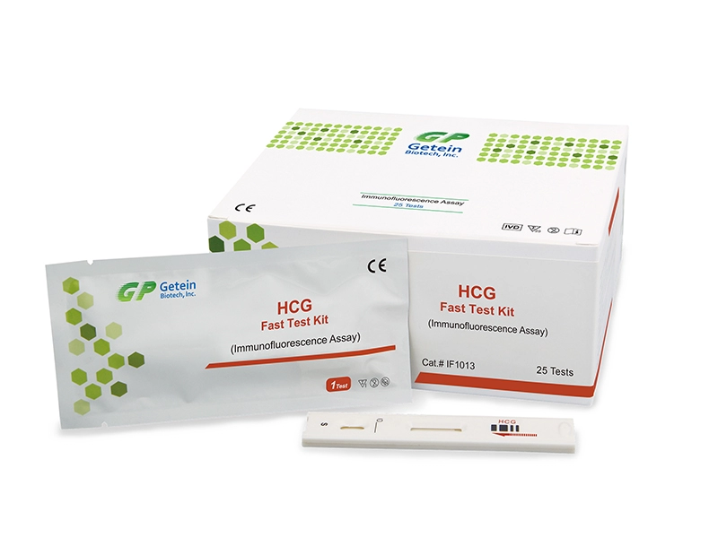 HCG+β Fast Test Kit (Immunofluorescentie Assay)
